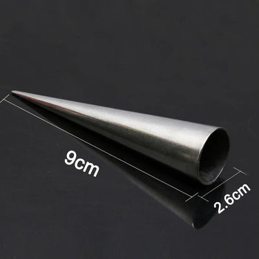 5pcs Baking Cones / Spiral Baked Croissants Tubes Stainless Steel